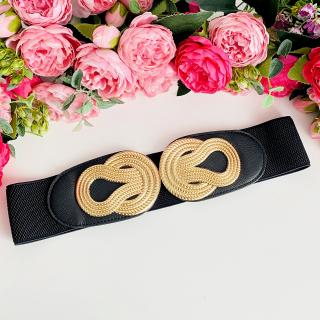 Centura Elastica Gold Node - Negru