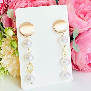 Cercei Clips Pearl Love