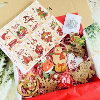 Gift Box Christmas Snowflake
