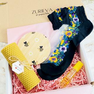 Gift Box Lumanare Bee Love