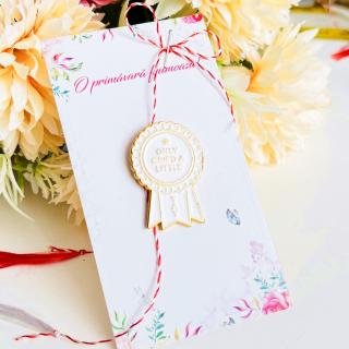 Martisor Brosa Pin Only Cried a Little