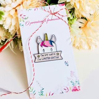 Martisor Brosa Pin Unicorn