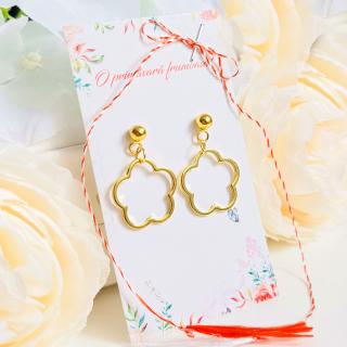 Martisor Cercei Flori Aurii