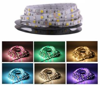 Banda LED RGB+CCT ,   60LED   m ,   12V ,   14.4W ,   IP20