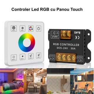 CONTROLER LED RGB + TOUCH PANEL 5V-24V - 30A