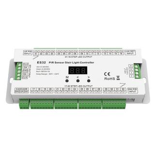 Controler scara LED ES32 cu doi senzori de miscare 32 canale