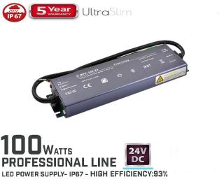 Sursa de alimentare cu tensiune constanta PFC IP67 24V 100W