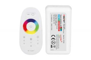 Telecomanda + controller RGB 12V-24VDC 10A FUT025