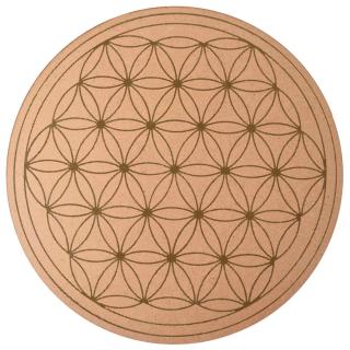 Grila din Placaj pentru Cristale cu Modelul Metatron Diametru 29 cm