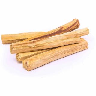 Pachet 20 Bucati Lemn   Sfant   Palo Santo + Saculet satin pastrare Original din Peru - Pentru Curatarea Cristalelor