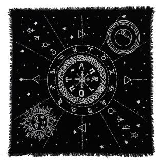 Panza sacra pentru altar magic - Design unic Constelatie - Vrajitorie Tarot Wiccani Spiritualitate