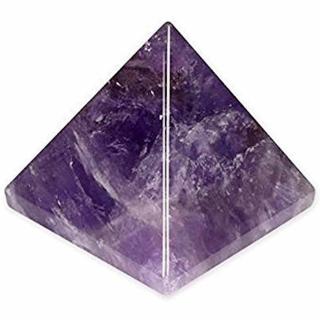 Piramida de Ametist Naturala de 4 cm - Cristal Reiki pentru Vindecare Chakra - Piatra semipretioasa de Calitate Superioara pentru Devierea Radiatiilor - Decor pentru Acasa si Cadou pentru Artizanat