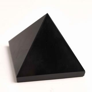 Piramida din Obsidian Negru 6.5.x6.5x5 cm pentru Protectie si Claritate Energetica