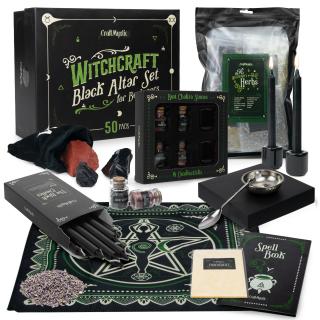 Set 50 Accesorii Wicca - Ideal pentru vraji usoare pentru incepatori - Vraji de dragoste, protectie, iubire