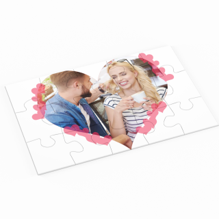 Puzzel personalizat inima