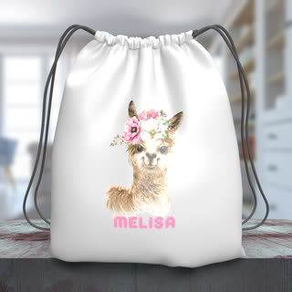 RUCSAC PERSONALIZAT CU NUME LAMA