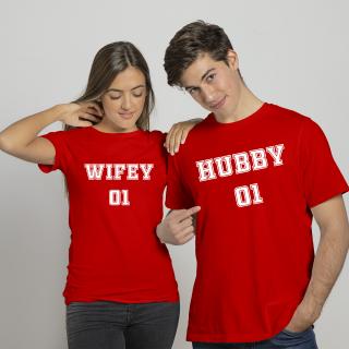 Set Tricouri Hubby Wifey