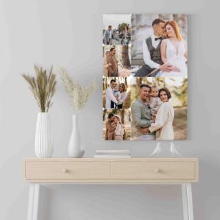 Tablou Personalizat Canvas Colaj cu 6 poze