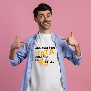 Tricou aniversar tata adevarat