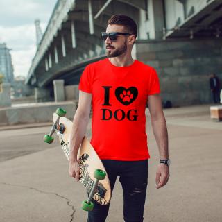 TRICOU I LOVE DOGS