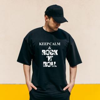 Tricou Keep Calm Rock And Roll