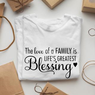 TRICOU MOTIVATIONAL LOVE OF A FAMILY