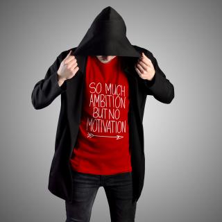 TRICOU MOTIVATIONAL SO MUCH AMBITION