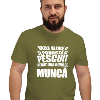 Tricou zi proasta la pescuit