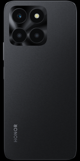 Capac baterie cu geam camera Honor X6a ORIGINAL SERVICE PACK - NEGRU