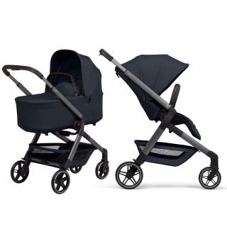 Carucior 2 in 1 , compact, Joolz, Hub2  cu landou  Navy Blue