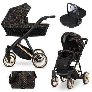 Carucior 3 in 1 Ivento - Brut - Gold -