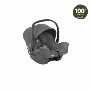 Joie - Scoica auto i-Snug 2 cu tetiera reglabila Shell Gray, colectia Cycle, 40-75 cm, testata ADAC si certificata R129