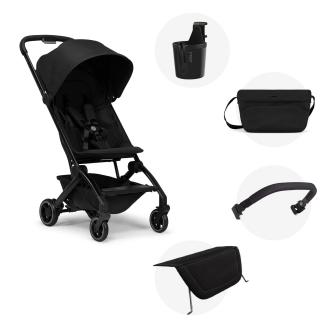 Pachet promotional, Carucior sport Joolz Aer+ cu accesorii incluse, Space Black, Space black