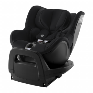 Scaun auto pentru copii Britax Romer, rotativ, 0 luni-4 ani, 40-105 cm, 0-19 kg, Isofix, DUALFIX PRO  Space Black
