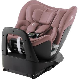 Scaun auto pentru copii Britax Romer, rotativ, 0 luni-7 ani, 40-125 cm, Isofix, SWIVEL Dusty Rose