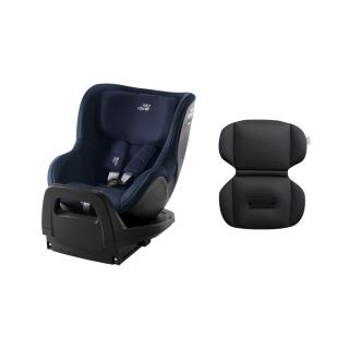 Scaun auto pentru copii Britax Romer, rotativ, 3 luni-4 ani, 61-105 cm, 19 kg, DUALFIX PRO M + Night Blue insert relax gratuit