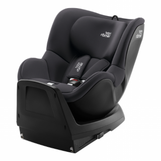 Scaun auto pentru copii, Britax Romer, rotativ, 360  º, 3 luni-4 ani, 61-105 cm, 20 kg, DUALFIX M PLUS  Midnight Grey