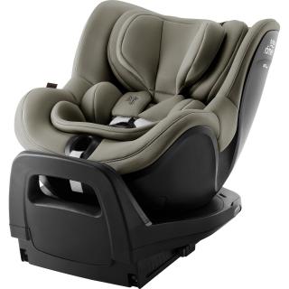 Scaun auto pentru copii Britax Romer, rotativ, cu baza ISOFIX, 0 luni-4 ani, 40-105 cm, 0-19 kg, Isofix, DUALFIX PRO Urban Olive