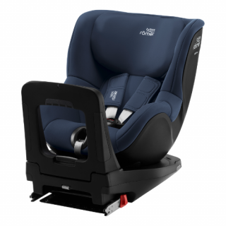 Scaun auto pentru copii Britax Romer, rotativ cu baza isofix, 3 luni-4 ani, 61-105 cm, 18 kg, DUALFIX 5Z Indigo Blue