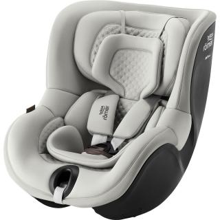 Scaun auto pentru copii Britax Romer, rotativ, fara baza ISOFIX, 3 luni-4 ani, 61-105 cm, 0-18 kg, DUALFIX 5Z Linen Grey