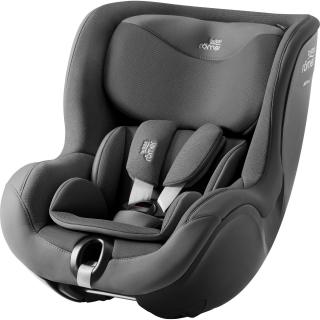 Scaun auto pentru copii Britax Romer, rotativ, fara baza ISOFIX, 3 luni-4 ani, 61-105 cm, 0-18 kg, DUALFIX 5Z Mineral Grey