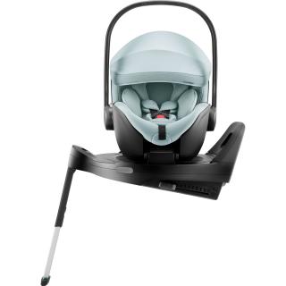 Scaun auto tip scoica pentru copii cu baza ISOFIX inclusa, Britax Romer, reclinabil, 0-15 luni, 40-85 cm, 0-13 kg, BABY-SAFE PRO Harbor Blue