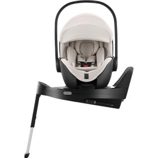 Scaun auto tip scoica pentru copii cu baza ISOFIX inclusa, Britax Romer, reclinabil, 0-15 luni, 40-85 cm, 0-13 kg, BABY-SAFE PRO Soft Taupe