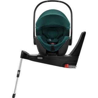 Scaun auto tip scoica pentru copii cu baza ISOFIX inclusa, Britax Romer, reclinabila, 0-15 luni, 40-85 cm, 0-13 kg, BABY-SAFE PRO, atlantic green