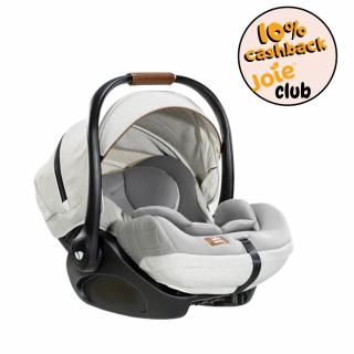 Scoica auto JOIE inclinabila i-Size i-Level Recline Oyster, colectia Signature, nastere-85 cm