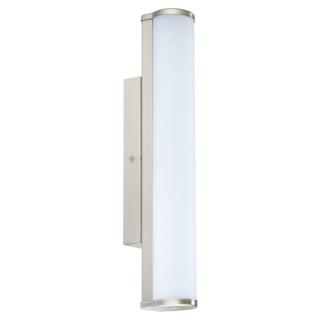 Aplica baie EGLO CALNOVA LED 8W 770lm 4000K IP44, Nichel mat, alb