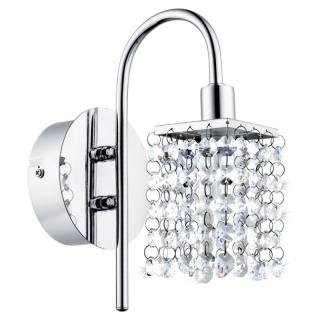 Aplica cristal pentru baie EGLO ALMONTE G9 1X3W IP44 Crom