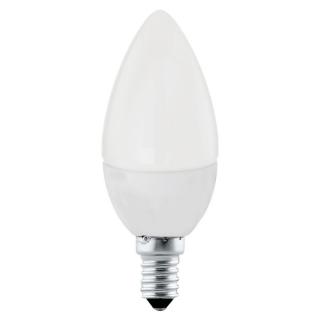 Bec EGLO LED E14 4W 320lm 3000K O37mm, Lumina calda