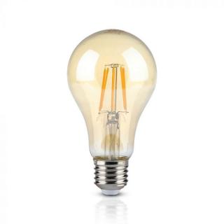 Bec LED Filament 8W E27 Vintage Amber - Lumina Calda