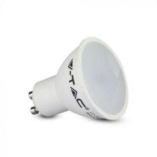 Bec LED spot  6W GU10 plastic cu lupa CRI 95+ Alb cald Alb Natural Alb Rece
